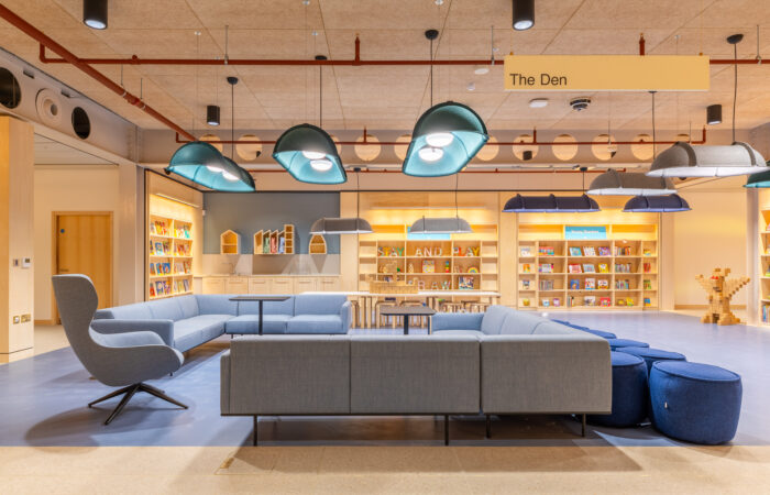 Interior image of The Den at Culture House